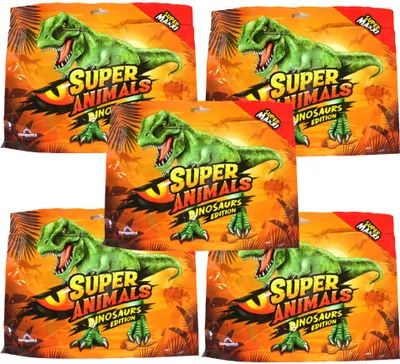 Produktbild von DeAgostini Super Animals - Dinosaurs Edition - Sammelfigur Dino - 5 Tüten