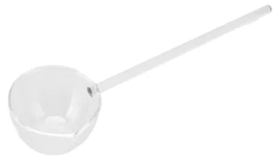 Gläserner Rührlöffel, hitzebeständig, 100 ml, transparent