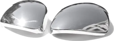 Produktbild von Spiegelkappen Spiegelabdeckung für VW Sharan 7N 2010-2016 Edelstahl Silber 2tlg