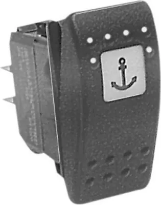 Immagine prodotto di Interruttore impermeabile ON-OFF con doppio LED, 12/24V Osculati 14.192.06