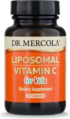 Obrázok produktu pre Dr. Mercola doplnky stravy Liposomal Vitamin C For Kids, BI3244