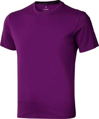 Zdjęcie produktu dla Elevate 38011 | Męska koszulka Nanaimo / Oeko-Tex® Standard 100 - Kolor: Śliwkowy - Rozmiar: 3XL