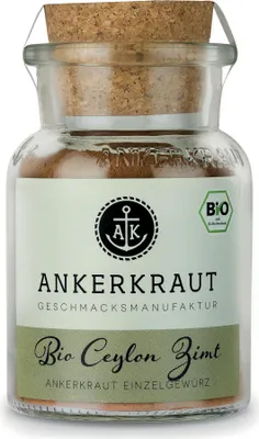 Produktbild von Ceylon Zimt, 55g im Korkenglas