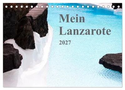 Produktbild von Mein Lanzarote (Tischkalender 2027 DIN A5 quer), CALVENDO Monatskalender