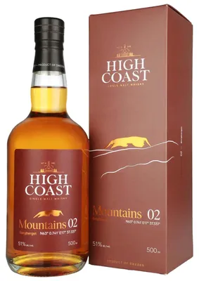 Produktbild von High Coast Mountains 02 - Borgberget - Single Malt Whisky