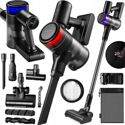 Produktbild von Kabelloser Staubsauger 3In1 Cyclonic Turbo 420W Hepa Filter Elektro Bürste