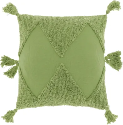 Image de Coussin décoratif Jef vert clair
