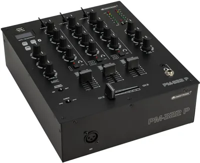 Produktbild von OMNITRONIC PM-322P 3-Kanal-DJ-Mixer mit Bluetooth und USB-Player (10006874)