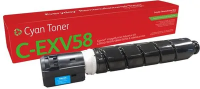 Produktbild von Xerox Toner Everyday Remanufactured Canon C-EXV58 Cyan
