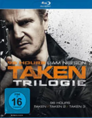 Produktbild von Blu-ray 96 Hours Teil 1-3
