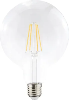 Produktbild von hoftronic LED-Glühlampe E27 9W 1055lm G125 2700K dimmbar klares Glas