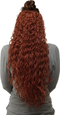 Produktbild von WIG ME UP Haarteil Halbperücke 7 Clips Locken Kupferrot H9311-350