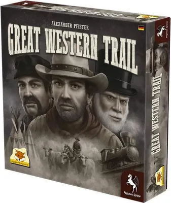 Produktbild von Pegasus Great Western Trail, Brettspiel, Strategie, 12 Jahr(e), 75 min, Familienspiel