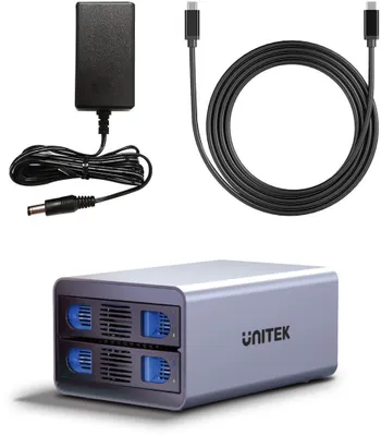 Zdjęcie produktu dla Obudowa na dyski SATA 2,5'' i 3,5'' HDD/SSD do 40TB