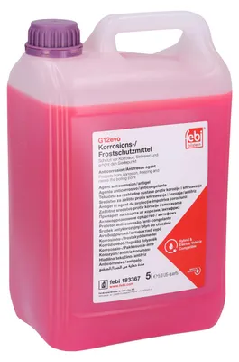 Produktbild von FEBI BILSTEIN G12evo Kühlmittel Kühlerfrostschutz 5L Violett Antifreeze Konzentrat G11 G12 G12+ G12++ G12evo G13