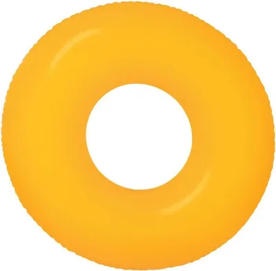 Image de Kruh plavací INTEX NEON 91cm - žlutá