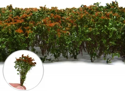 Produktbild von Green Stuff World - Tall Shrubs Brown-Green 40mm