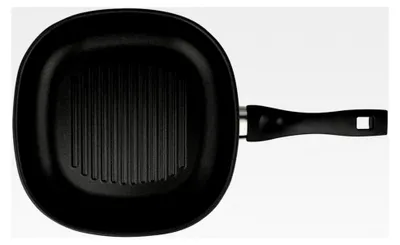 Produktbild von Grillpfanne Induktion 28 cm aus Edelstahl