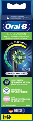 Zdjęcie produktu dla Oral-B CrossAction 13209046, 3 szt., Czarny, 3 mies., CleanMaximiser, Oral-B, Zawieszane pudełko