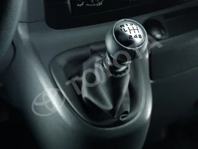 Zdjęcie produktu dla TOYOTA Proace 6-biegowa skórzana gałka dźwigni zmiany biegów szara PZ4L0-H0171-00 OE