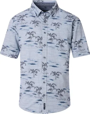 Immagine prodotto di B.D. Casual, camicia a maniche corte, colore blu, taglia XL