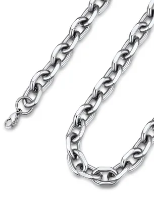 Obrázek produktu pro ChainsHouse, pánská řetěz, nerezová ocel, náhrdelník, řetěz "ankr", 12 mm / 55 cm