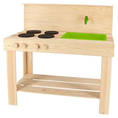 Image de Esschert Design KG242, bois, acrylonitrile butadiène styrène (ABS), pinède, polypropylène (PP), polychlorure de vinyle (PVC), forme rectangulaire, 4 pieds, 8,71 kg, 9,58 kg