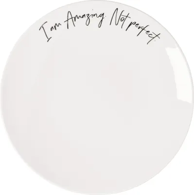 Produktbild von Villeroy & Boch Statement Frühstücksteller / Kuchenteller "I´m amazing. Not perfect." 21cm