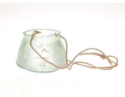 Imagen del producto de Hbx Natural Living: Lámpara colgante, línea "Natural Living", diámetro 11 cm, altura 15 cm, color verde