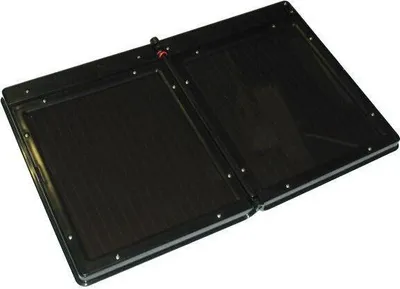 Produktbild von Solarladegerät TPS-926 im Buchformat für Handy, Akku ..