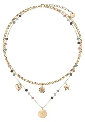 Immagine prodotto di Collane con ciondoli pendenti Liujo Gold Da 50 cm a 70 cm Collezione - donna