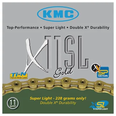 Immagine prodotto di KMC Kmc catena X11Sl Ti-N 1/2 X 11/128 118Gl Go