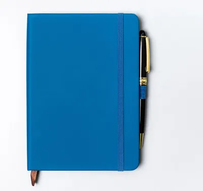 Produktbild von Peterson Notizbuch mit Stift Upha Blau One size