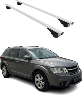 Obrázok produktu pre Strešné nosiče priečne pre Fiat Freemont 2011-2024 strieborná farba