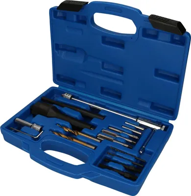 Obrázok produktu pre Brilliant Tools Glühkerzen-Ausbau- und Gewinde-Reparatur-Satz 16-tlg BT561030