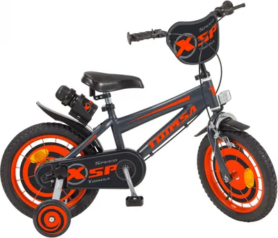 Immagine prodotto di XSP 14 pollici 23,5 cm ragazzi freno a tamburo nero/rosso