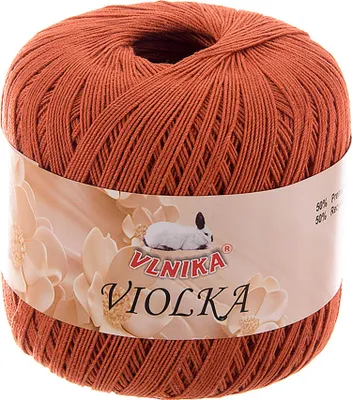 Produktbild von Häkelgarn Violka 50g Baumwolle tlw. recycled Klassikgarn Filetgarn unifarben