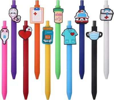 Productafbeelding van Verpleegsteraccessoires - Set van 10 - Balpen - Grappig - Cadeau voor verpleegsters - Accessoires