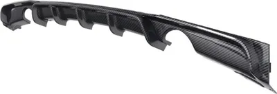 Immagine prodotto di Diffusore paraurti posteriore - Per BMW F30/F31 M Sport - Accessori auto - Doppio scarico - Carbon look