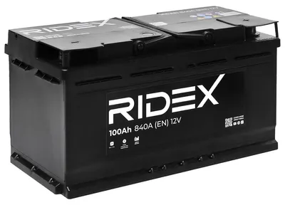 Produktbild von RIDEX Starterbatterie 12V 100Ah 840A/EN L5 für Auto LKW Batterie