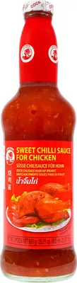 Immagine prodotto di Salsa al peperoncino dolce di Cock per pollo e carne fruttata e piccante 650ml