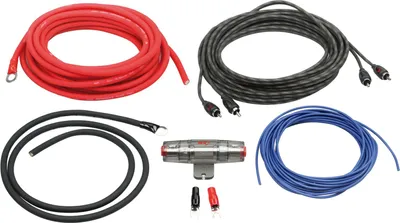Image de ACV LK-10 Jeu de câbles d'alimentation 5 m 10 mm² / Cinch / 40 A AGU