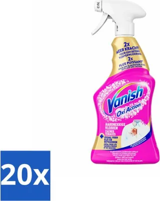 Produktbild von Vanish Fleckenentferner-Spray – Hartnäckige Flecken – 500 ml - Vorteilspack - 20 Stücke