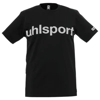 Productafbeelding van Uhlsport Essential promotiet-shirt - zwart - maat: XL, artikelnummer: 100210601