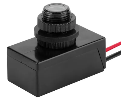 Produktbild von 10 V–50 V DC Lichtschalter für Straßenlaternen mit Fotozelle – Miniatur-LED-Schalter für automatische Steuerung
