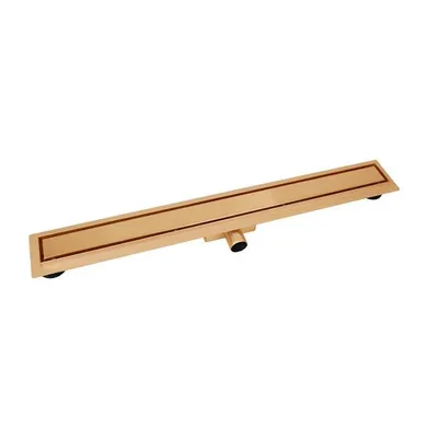 Obrázok produktu pre WEBO RVS Douchegoot 90 cm medený kompletný s flens