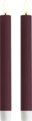 Immagine prodotto di Deluxe Homeart LED Candela a bastoncino viola 24 cm