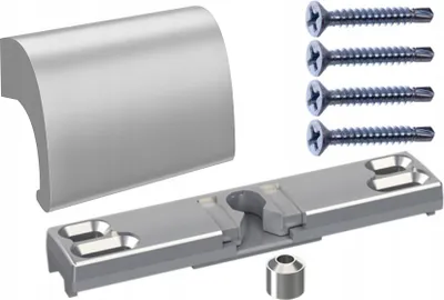 Produktbild von FEINZ | Türbeschlag F1 - Aluminium - Mattschwarz - Sicherer Balkonverschluss - Robuste Bauweise
