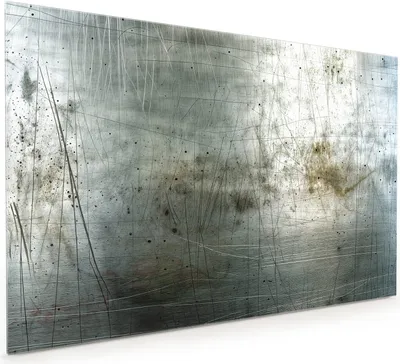 Produktbild von Küchenrückwand Spritzschutz Glas mit Motiv es Metall 40 x 40 cm