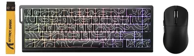 Image de Clavier et souris de jeu magnétiques - Switches X68 - Taux de polling de 8000 Hz - Noir